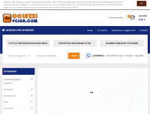 Tablet Screenshot of coluzzipesca.com